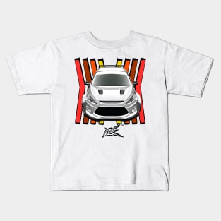 ford fiesta mk7 widebody Kids T-Shirt